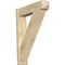 Ekena Millwork Traditional Arts & Crafts Rough Sawn Outlooker, Douglas Fir, 8"W x 34"D x 42"H OUT08X34X42TRA03RDF - alternate 1